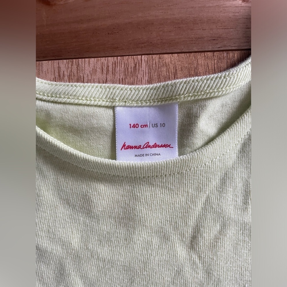 Hanna Andersson Green Tulle Ombré Dress 140cm size 10 - Picture 3 of 4